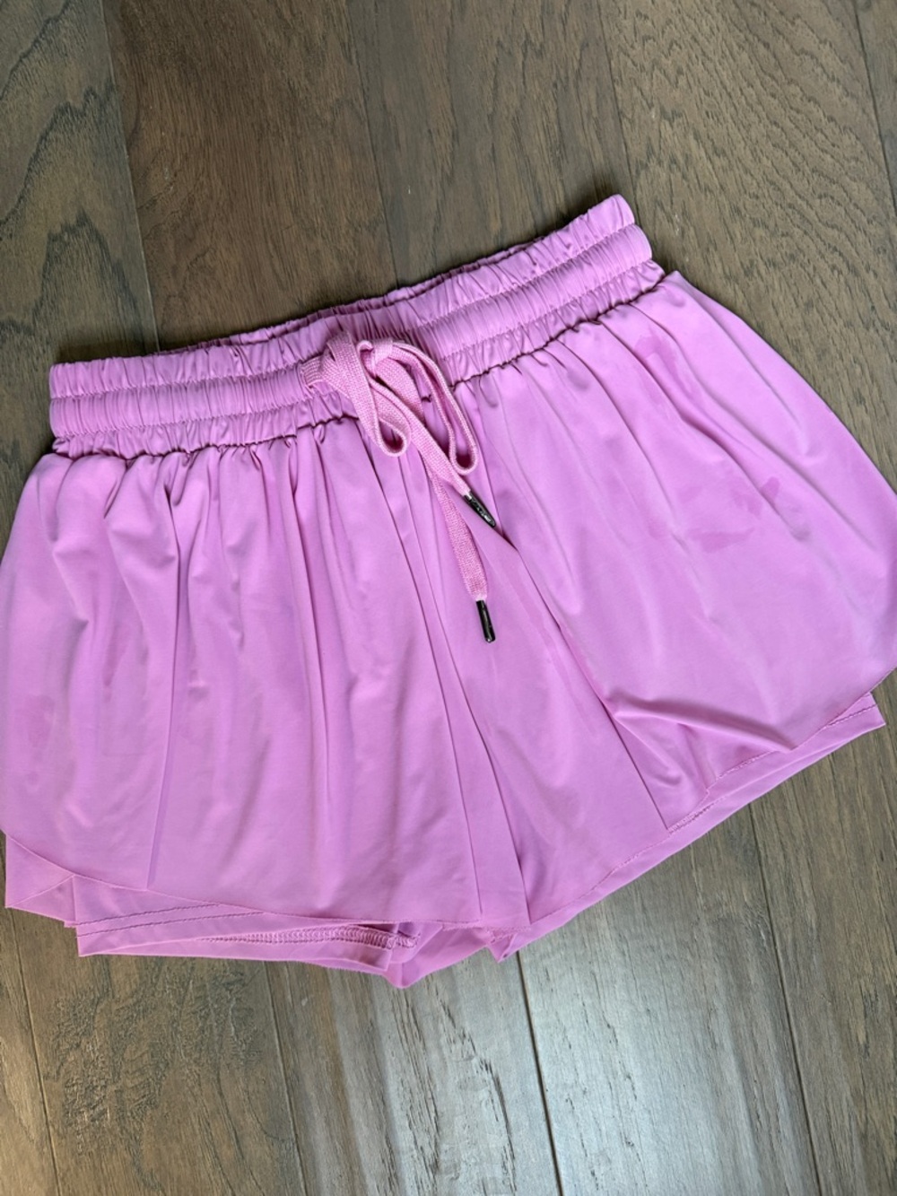 Women's Pink Butterfly Shorts S